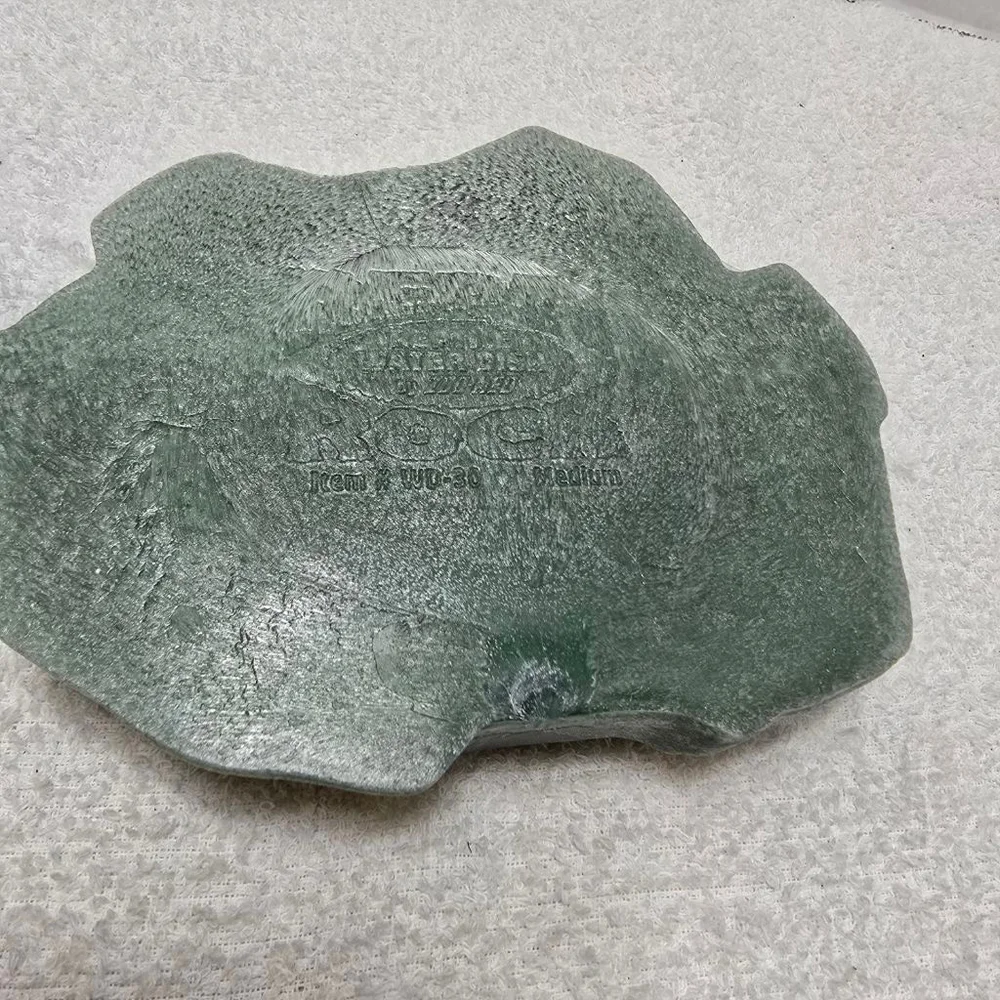Zoo Med Reptile Habitat Water Dish One Size Dark Green Light Green